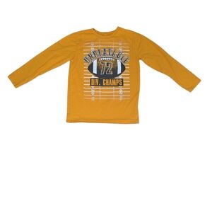 Unbeatable Kids Long Sleeve Shirt | Yellow | Size 10/12